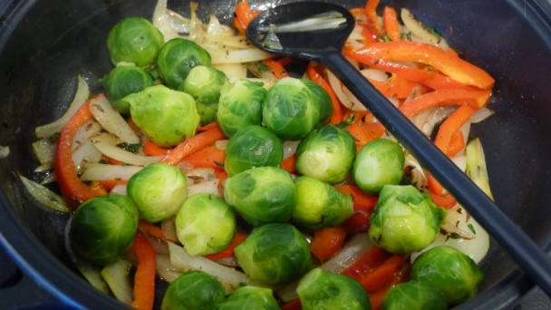 Ružičkový kel s červenou paprikou na bylinkách (fotorecept) - obrázok 6