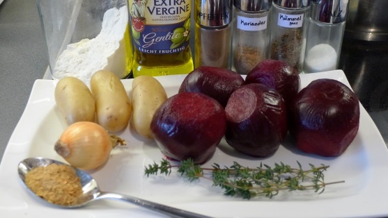 Pečená cvikla so zemiakovo-bylinkovou plnkou (fotorecept) - obrázok 1