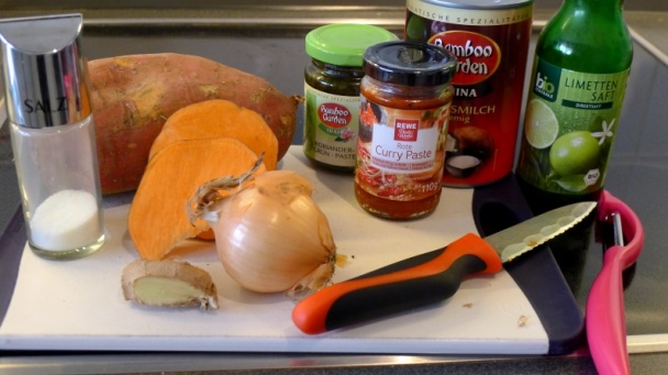 Polievka zo sladkých zemiakov (fotorecept) - obrázok 1