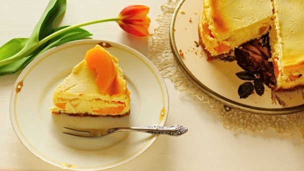 Marhule-a-smotana cheesecake (fotorecept) - obrázok 13