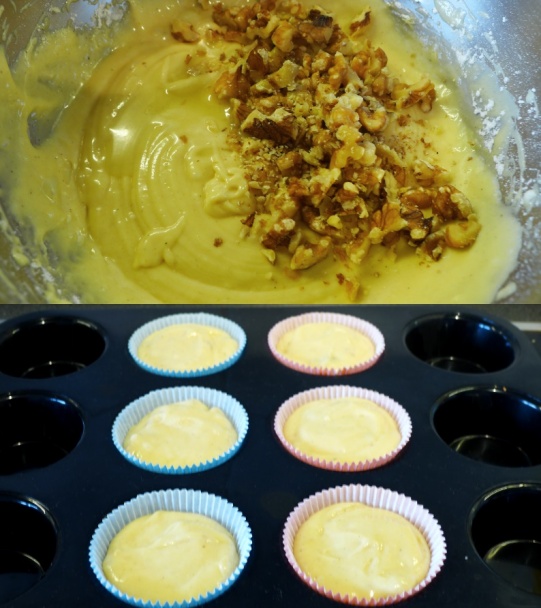 Muffiny s vlašskými orechmi a limetkovou šťavou (fotorecept) - obrázok 4