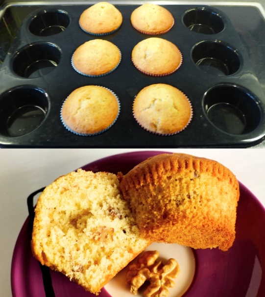 Muffiny s vlašskými orechmi a limetkovou šťavou (fotorecept) - obrázok 5