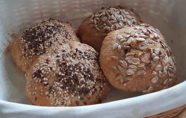 Celozrnné žemle cez noc (fotorecept) - obrázok 9