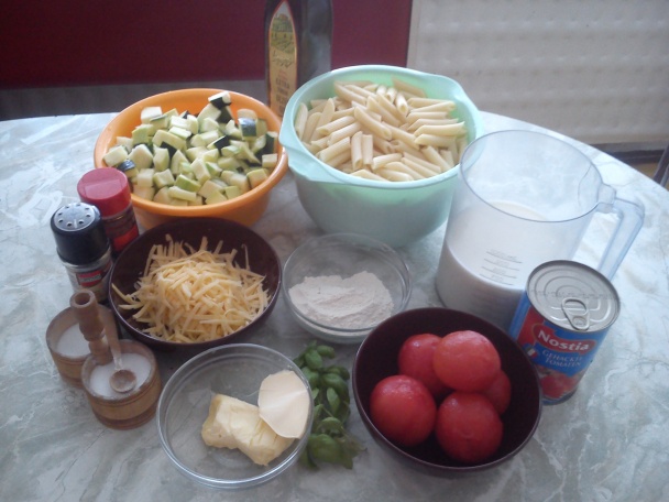 Zapečené cestoviny s cuketou (fotorecept) - obrázok 1