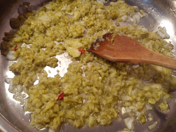Ohnivé mäso v placke (fotorecept) - obrázok 1