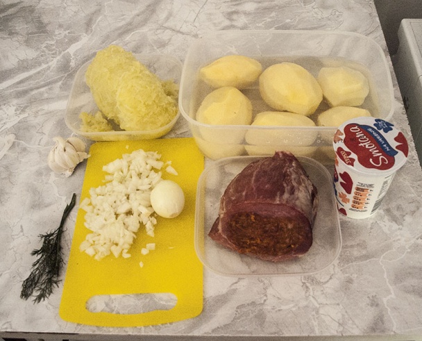 Falošný zajac s tekvicovým prívarkom - obrázok 1