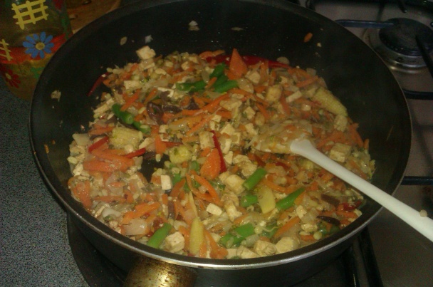 Thajské tofu podľa Marka (fotorecept) - obrázok 5