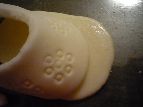 Topánočky na tortu - hmota marshmallows (fotorecept) - obrázok 6