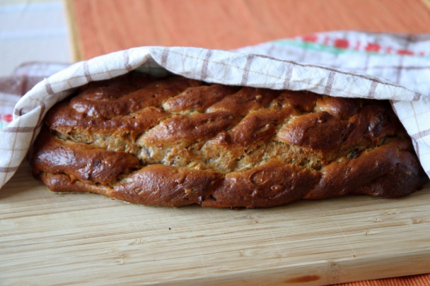 Špaldová vianočka vegan - obrázok 5