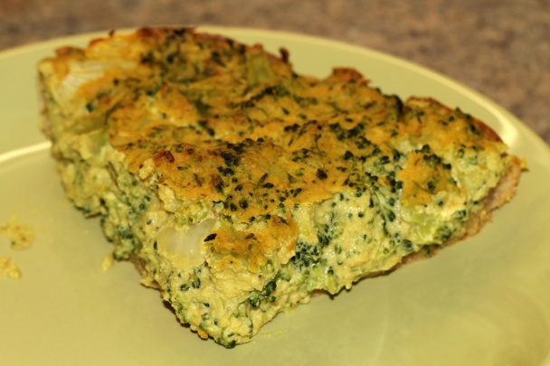 Brokolicový koláč (vegan) - obrázok 5