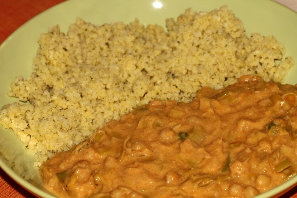 Cícer na paprike (vegan) - obrázok 1