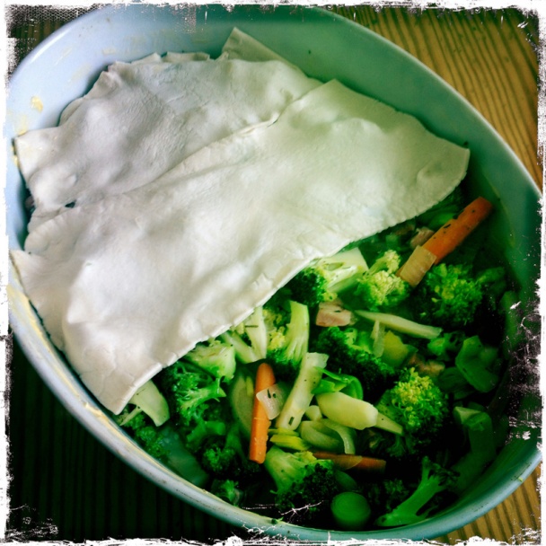 Ľahký zeleninový koláč - obrázok 5