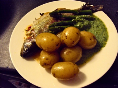 Pečený pstruh dúhový na citrusoch a bylinkách - obrázok 4