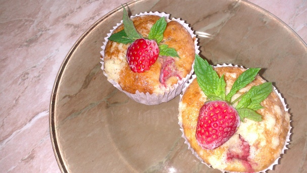 Jahodové cupcakes (fotorecept) - obrázok 5