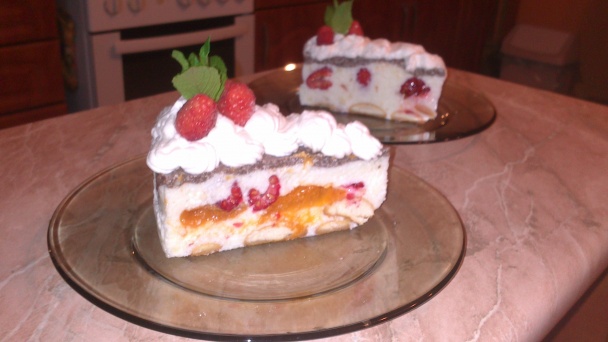 Tvarohová ovocná torta (fotorecept) - obrázok 6