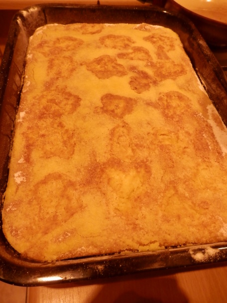 Tvarohový koláč sypaný - obrázok 3