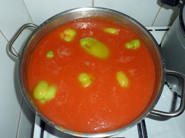 Paprika plnená sójovým mäsom - obrázok 6