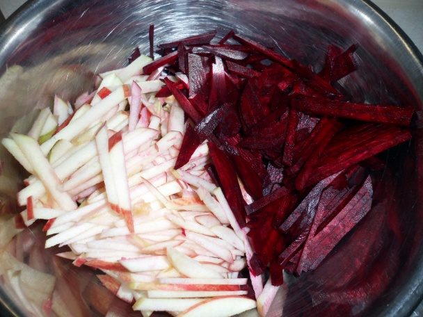 Cviklový šalát na večeru (fotorecept) - obrázok 2