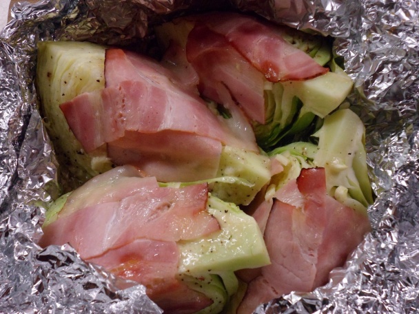 Pečená kapusta s parmezánom a slaninou - obrázok 7