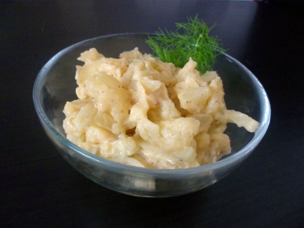 Zemiakový šalát s čerstvým feniklom a medovo-horčicovým dressingom  (fotorecept) - obrázok 4