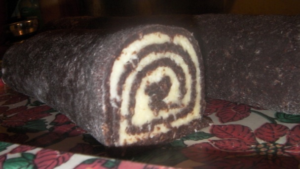 Kokosová roláda - nepečená - obrázok 4