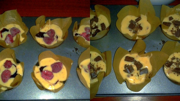 Muffiny (ovocné a nutelové) - obrázok 3