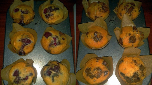 Muffiny (ovocné a nutelové) - obrázok 4