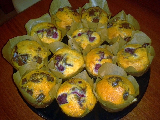 Muffiny (ovocné a nutelové) - obrázok 5