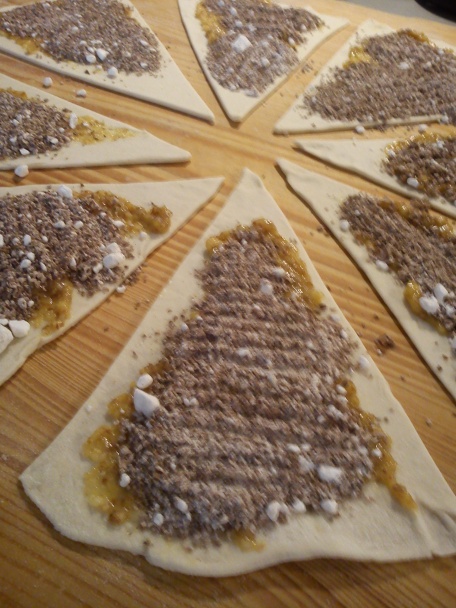 Mandľovo-čokoládové croissanty - obrázok 6