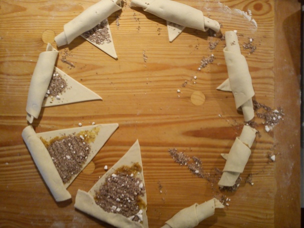 Mandľovo-čokoládové croissanty - obrázok 7