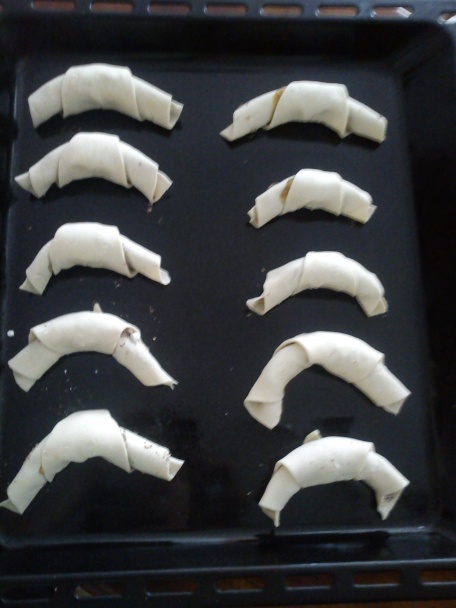 Mandľovo-čokoládové croissanty - obrázok 8