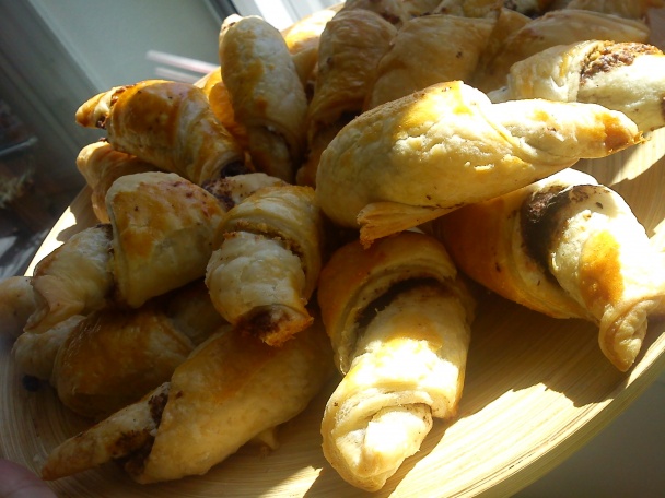 Mandľovo-čokoládové croissanty - obrázok 9