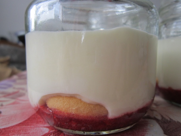 Tvarohový dezert - piškótik - obrázok 5