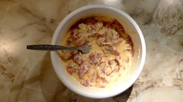 Fusilli ala Carbonara s restovanou zeleninou - obrázok 4