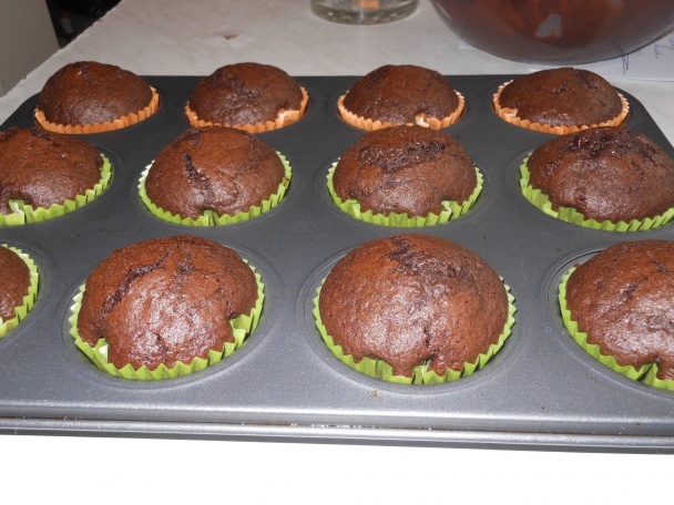 Čokoládové muffiny - obrázok 2