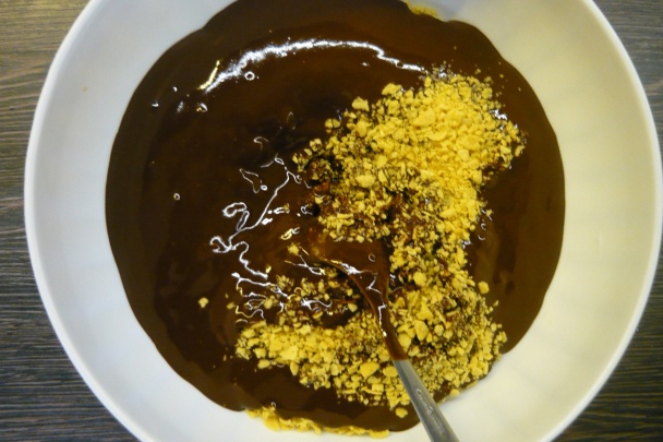 Chrumkavé čokoládové košíčky (fotorecept) - obrázok 2