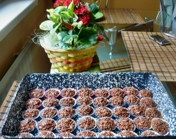 Chrumkavé čokoládové košíčky (fotorecept) - obrázok 3