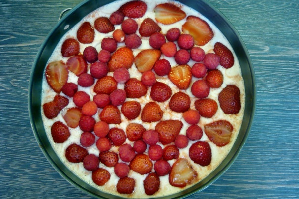 Jahodovo-tvarohová torta (fotorecept) - obrázok 4