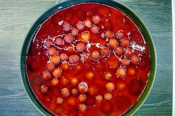 Jahodovo-tvarohová torta (fotorecept) - obrázok 5