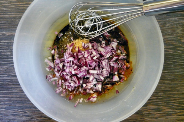 Špenátový šalát s jahodami - obrázok 2