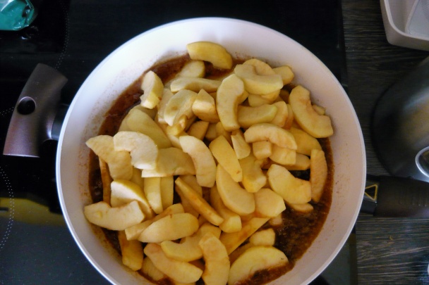 Jablkový koláč s lístkového cesta (fotorecept) - obrázok 4