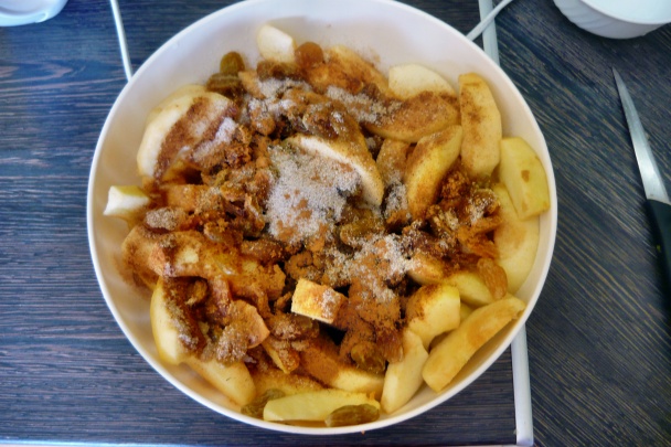 Jablkovo-tvarohová torta (fotorecept) - obrázok 3