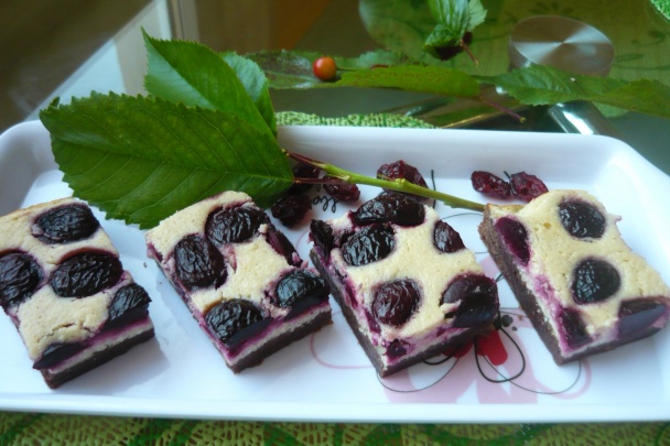 Tvarohovo-čerešňový koláč - obrázok 3