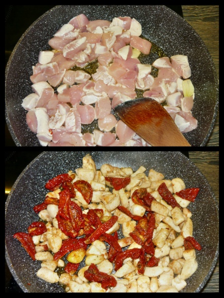 Kuracie prsia so sušenými paradajkami a hríbovou omáčkou (fotorecept) - obrázok 4