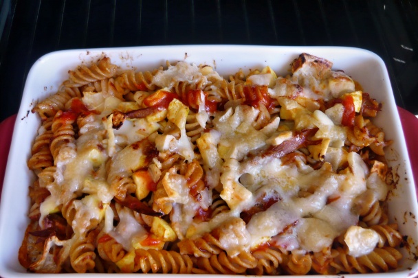 Zapečené fusilli s tuniakovým šalátom (fotorecept) - obrázok 3