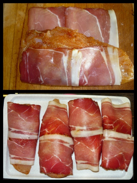 Kuracie prsia v schwarzwaldskej šunke plnené syrom Rival (fotorecept) - obrázok 3