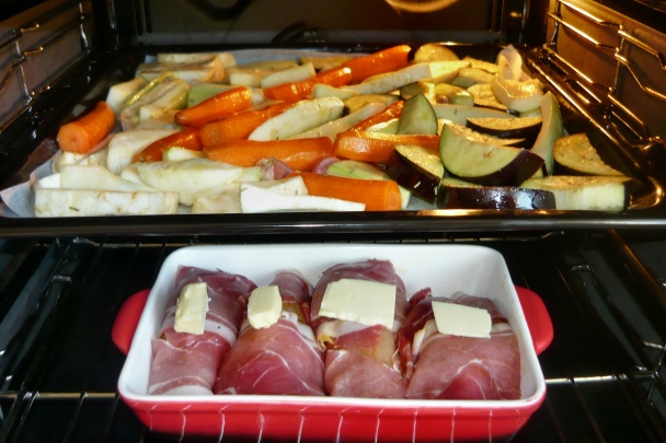 Kuracie prsia v schwarzwaldskej šunke plnené syrom Rival (fotorecept) - obrázok 5