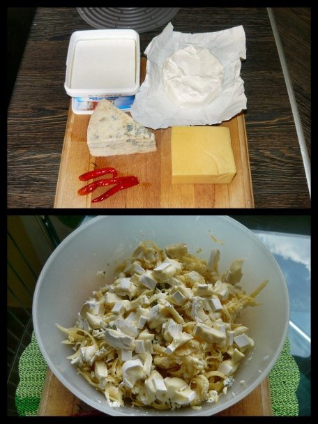 Chlebový bochník plnený syrom s pečenou krkovičkou (fotorecept) - obrázok 4