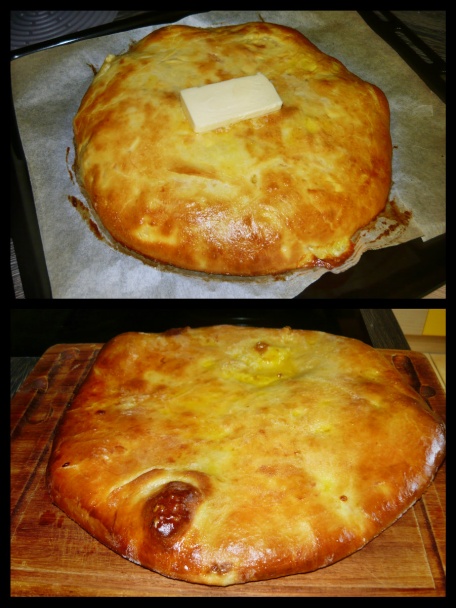 Chlebový bochník plnený syrom s pečenou krkovičkou (fotorecept) - obrázok 7