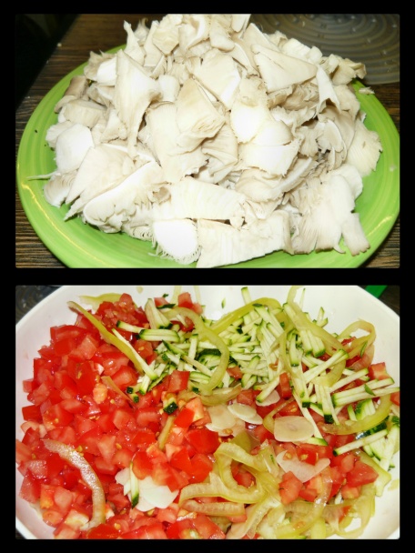 Zeleninové lečo s hlivou na cestoviny (fotorecept) - obrázok 1